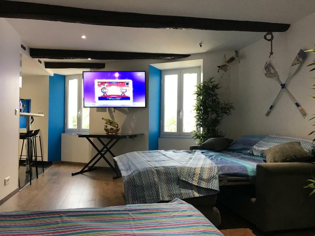 Le Petit Bateau Lägenhet Menton Exteriör bild