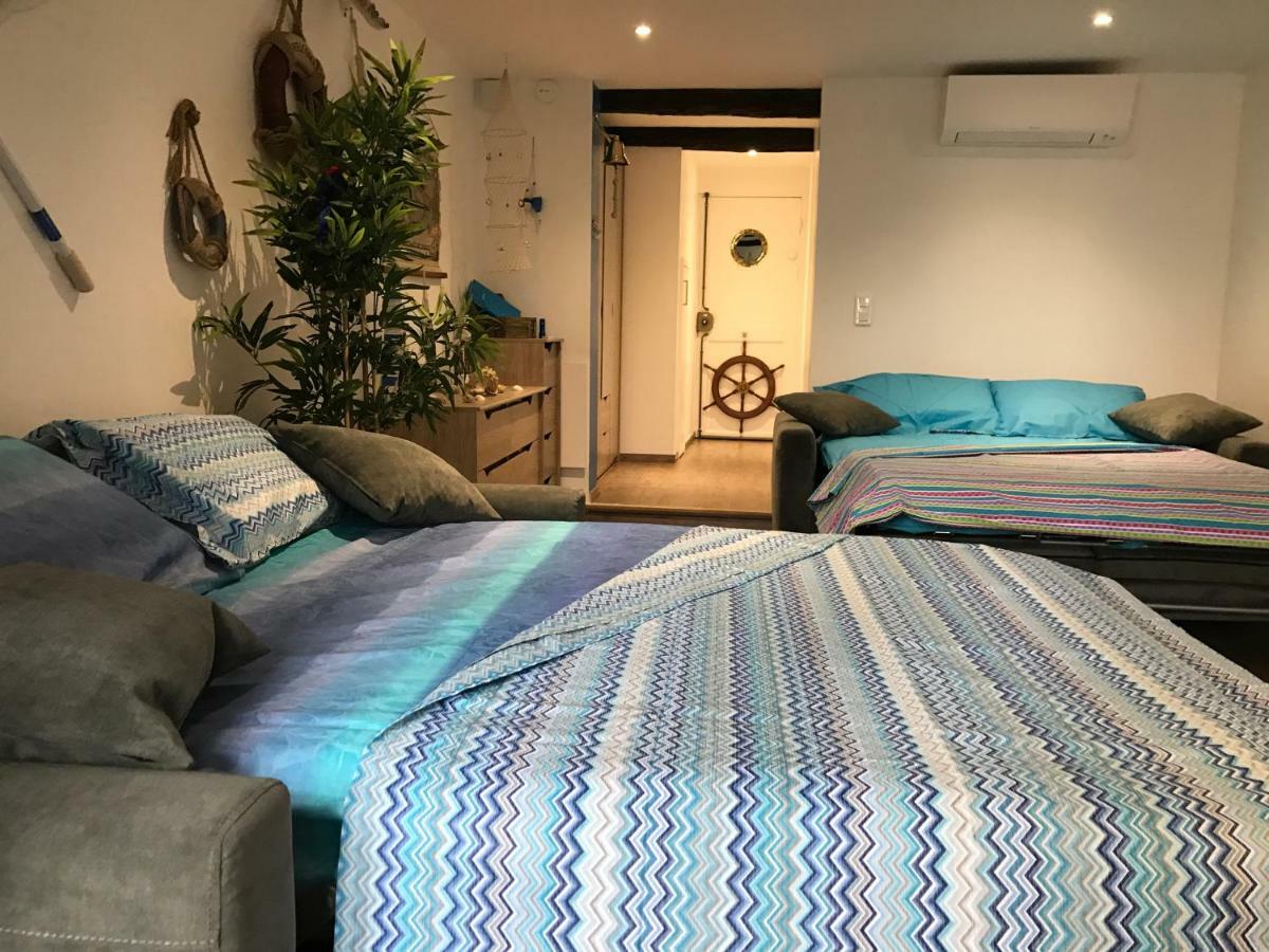 Le Petit Bateau Lägenhet Menton Exteriör bild