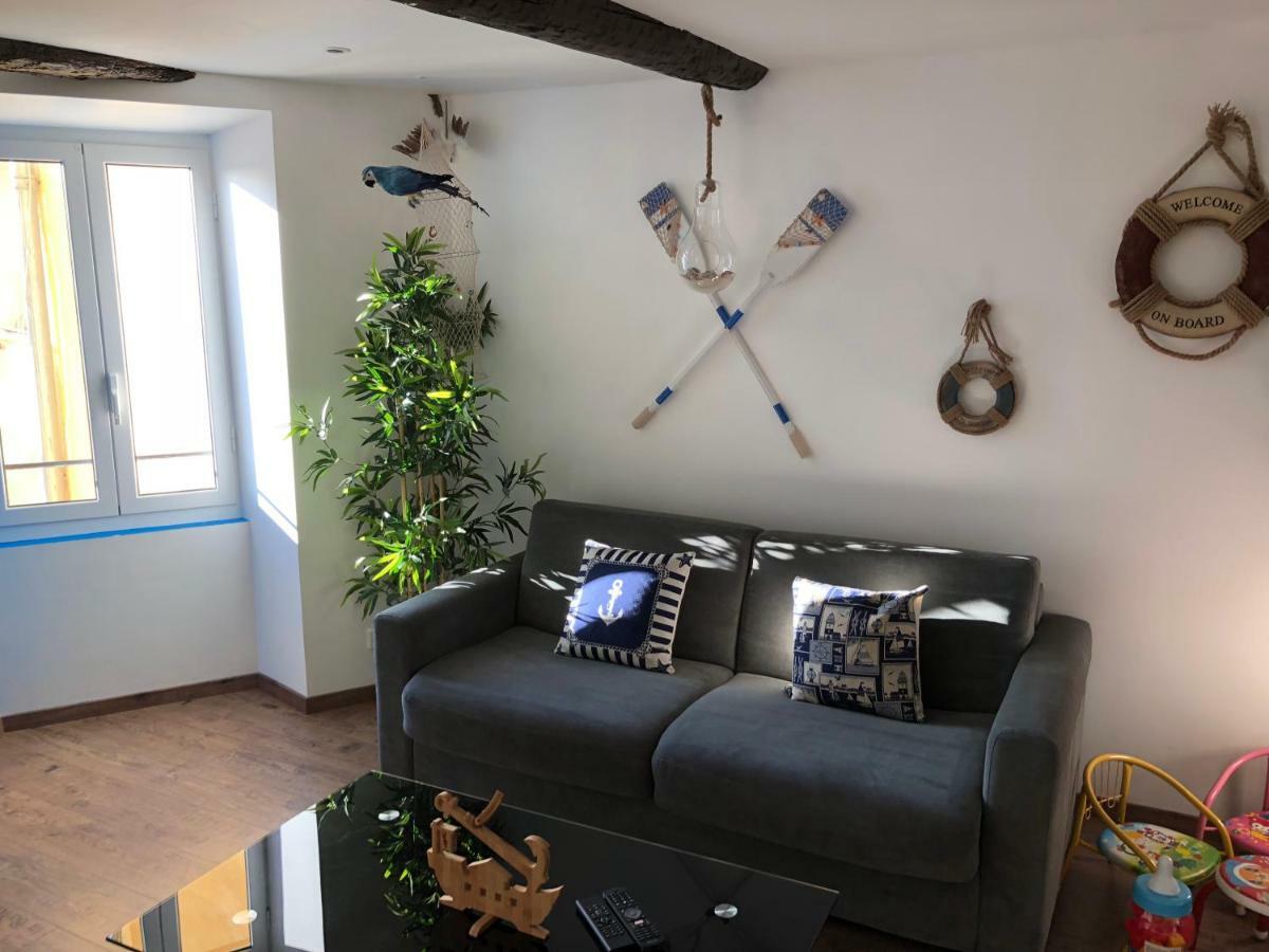 Le Petit Bateau Lägenhet Menton Exteriör bild