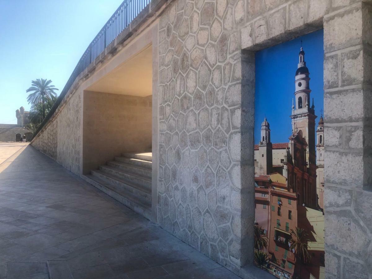 Le Petit Bateau Lägenhet Menton Exteriör bild